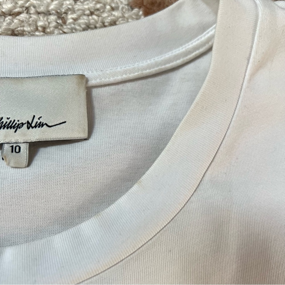 3.1 Phillip Lim Cream A-Line Skirt - Picture 6 of 9
